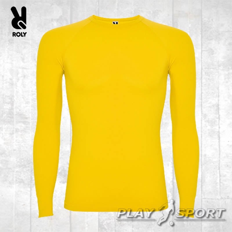 Camiseta térmica Roly amarilla